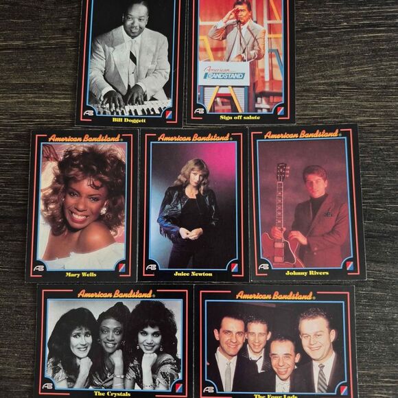 Vintage American Bandstand 1993 Collect-A-Card Lot - Picture 1 of 4